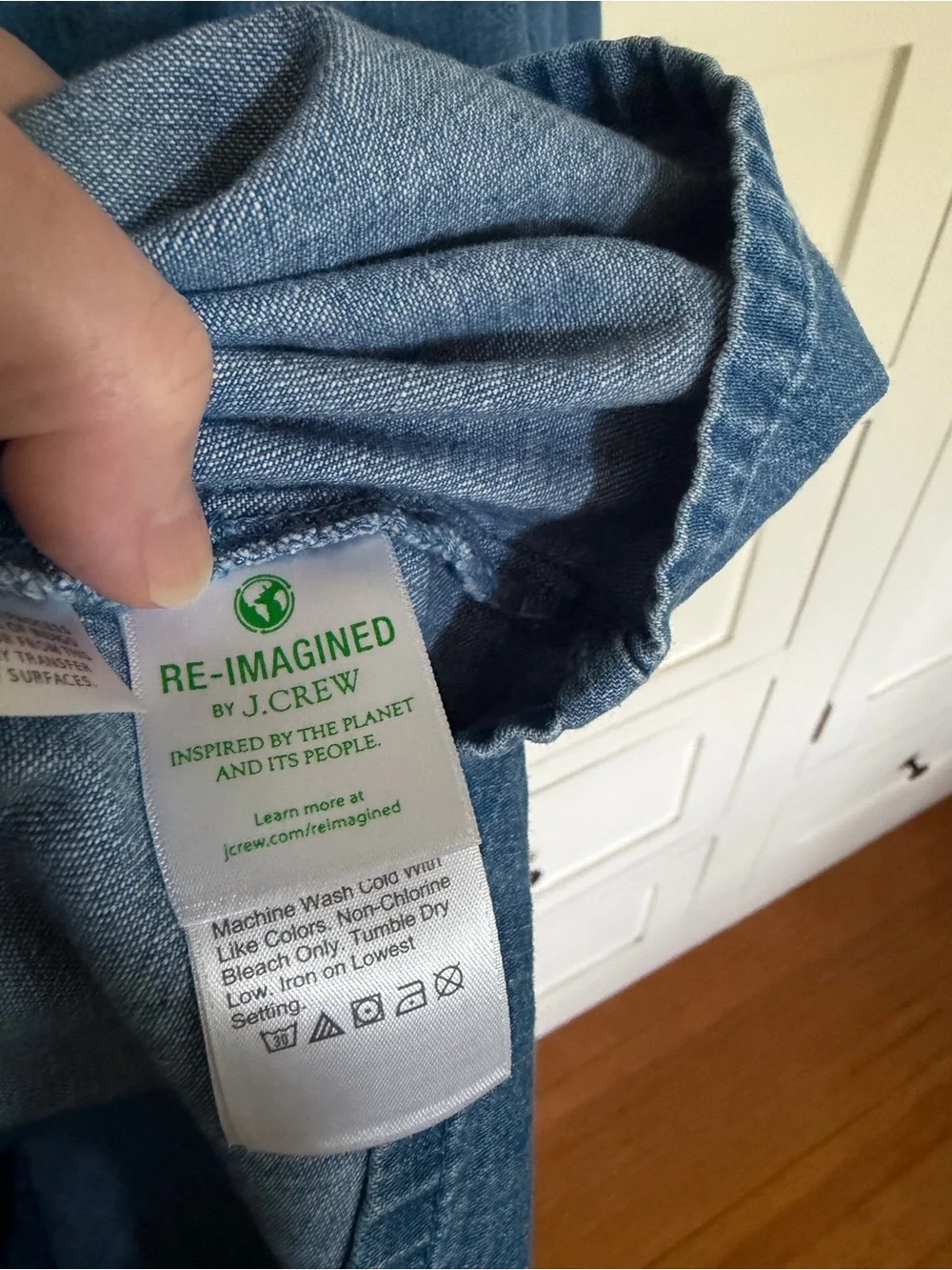 J. Crew lightweight chambray